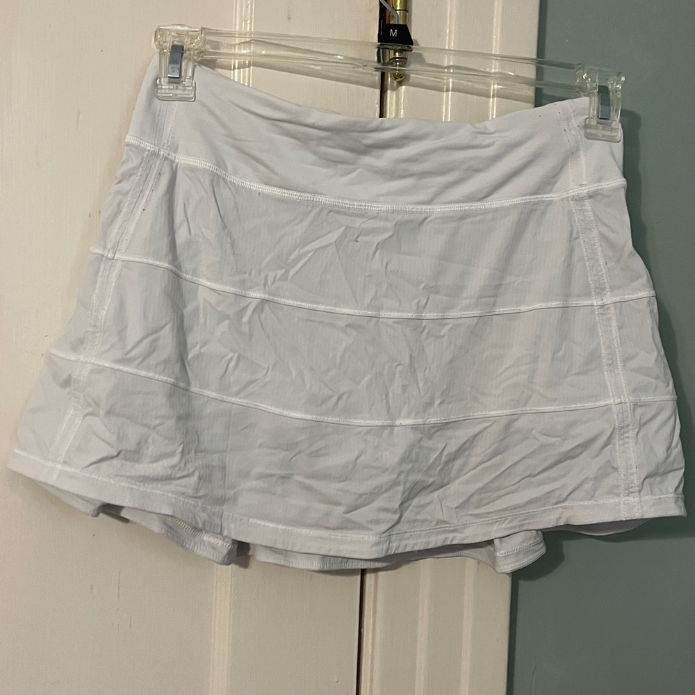 White Athletic Skort